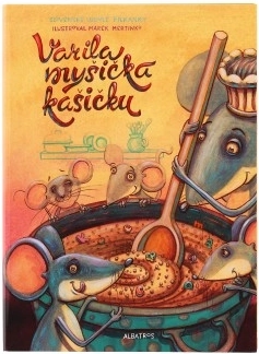 Leporelo Myszka gotowała kaszkę 15,5x21 cm dla dzieci od 2 lat