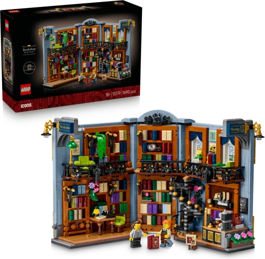 LEGO Icons Book nook: Księgarnia