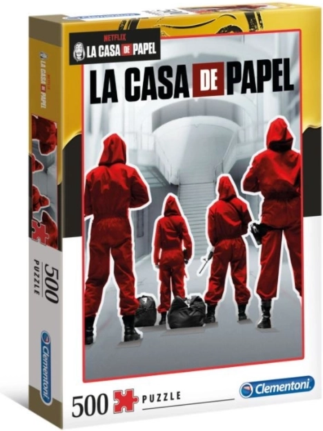 Clementoni Puzzle Netflix: Dom z papieru 500 elementów
