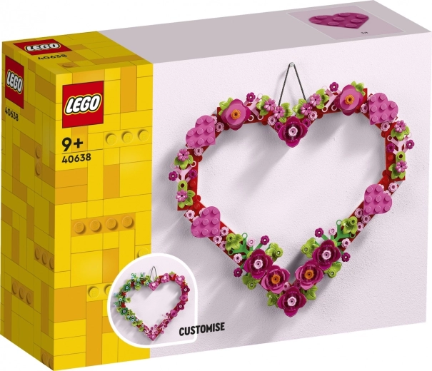 LEGO ozdoba w kształcie serca