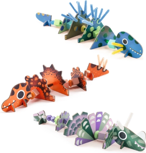 Wesołe dinozaury do złożenia