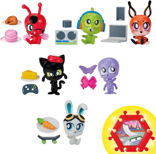 Urocze figurki Kwami w stylu Chibi