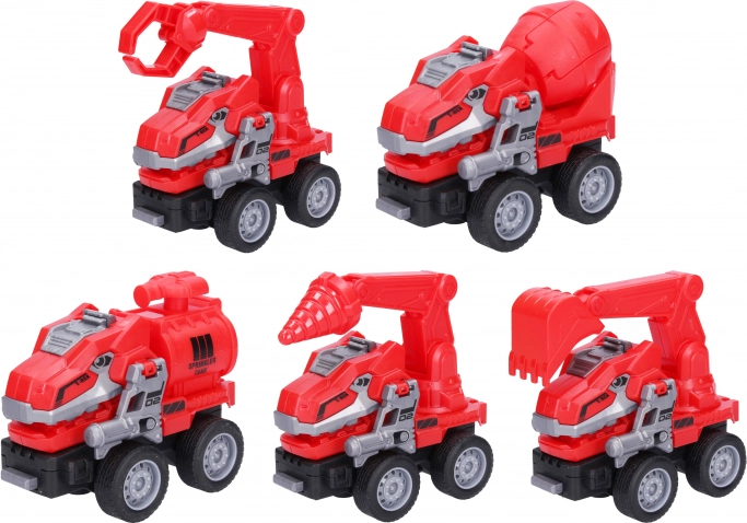 Autorobot Dino Strażacki 11 cm