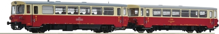 Roco wagon motorowy M 152 ČSD z wagonem doczepnym, cyfrowy z dźwiękiem