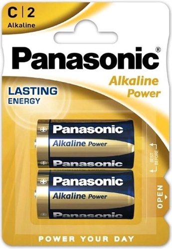 Panasonic Alkaline Power LR14 C baterie, 2 szt.