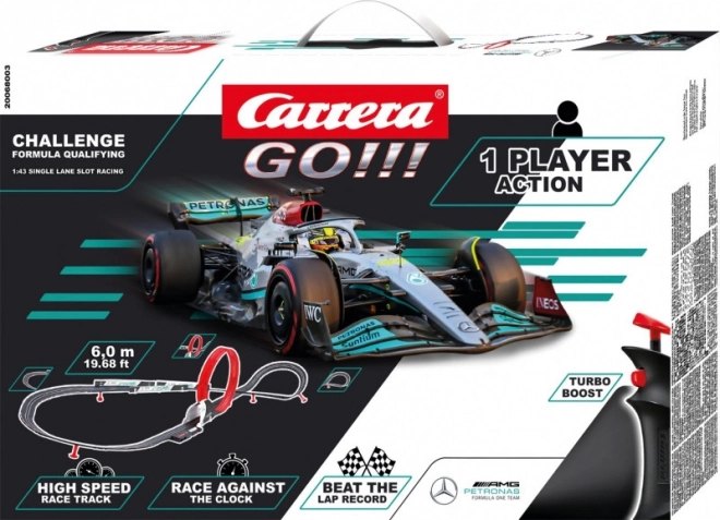 Carrera GO!!! zestaw wyścigowy Mercedes F1 Hamilton