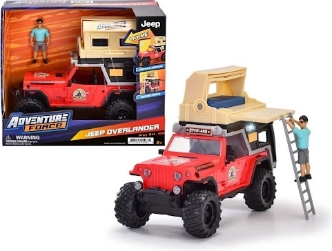 Terenowy jeep Adventure Force ze światłem i dźwiękiem