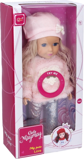 Lalka z czapką 36 cm - 1 szt.