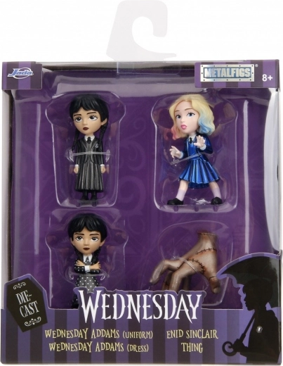 JADA metalowe figurki Wednesday 4 sztuki 6,5 cm