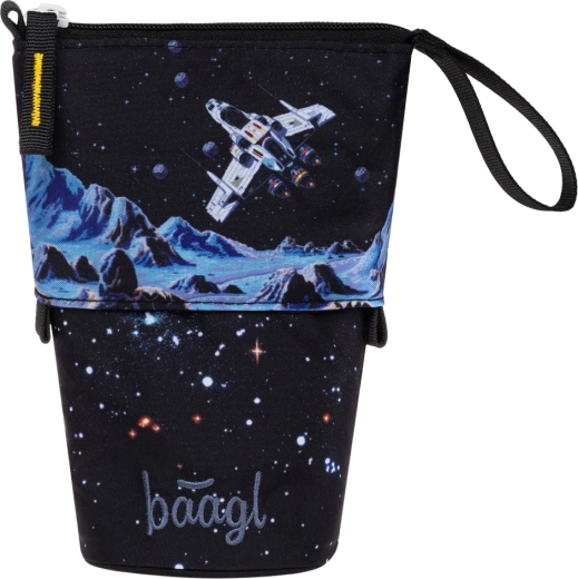 BAAGL piórnik szkolny Pixel Space GRS