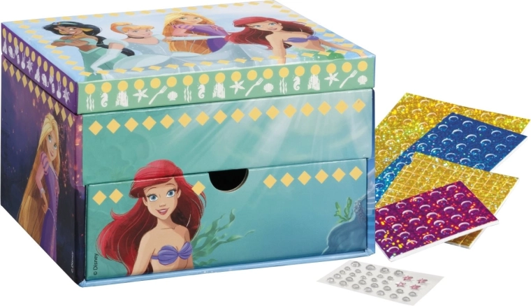 Szkatułka DISNEY PRINCESS – kreatywny zestaw TOTUM