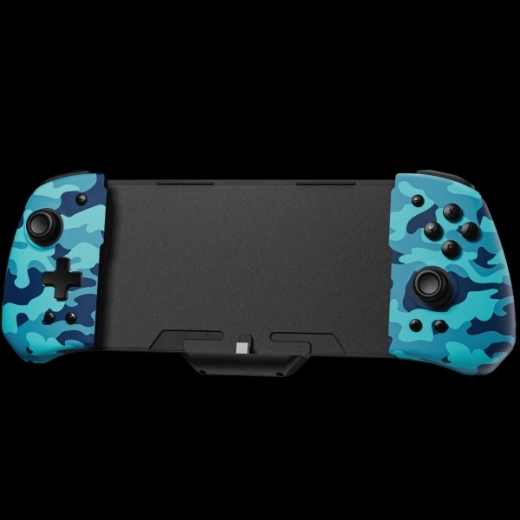 FUNLAB Luminpad bezprzewodowy Gripcon do Nintendo Switch, niebieski kamuflaż