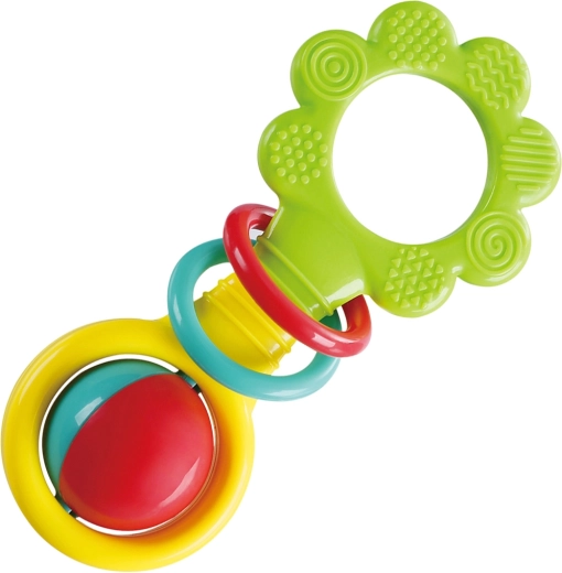 Grzechotka Playgo z obracającą się kulką 16 cm