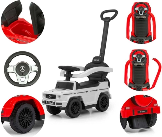 Praktyczny schowek i wygodne siedzisko