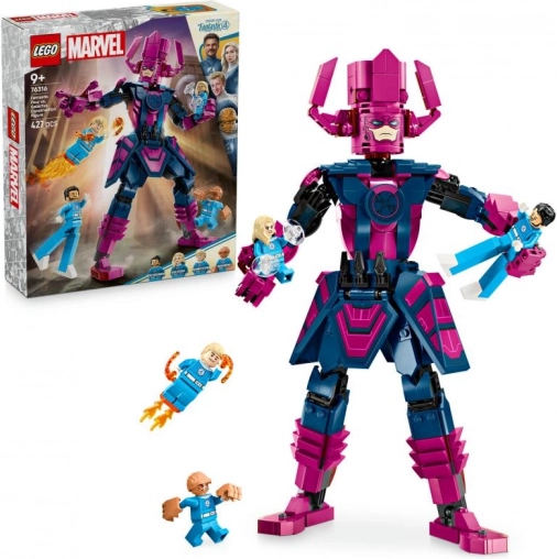 Lego Marvel Fantastyczna Czwórka vs. Galactus – figurka akcji i minifigurki