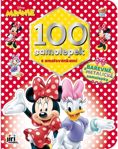 Kolorowanki Minnie ze 100 naklejkami