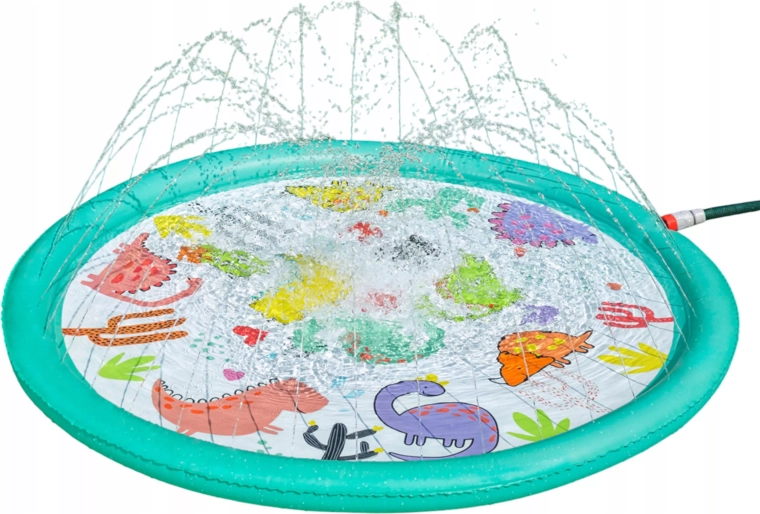 Natychmiastowe ochłodzenie i zabawa z fontanną