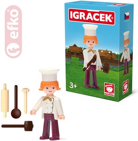 Efko Igráček kucharka z akcesoriami w pudełku