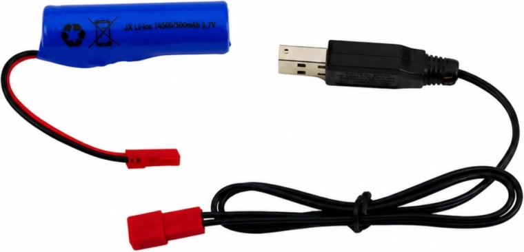 Własny akumulator i ładowanie USB