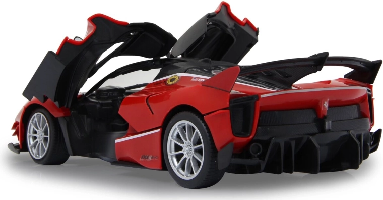 Licencjonowane detale Ferrari: lakier, wnętrze i otwierane drzwi