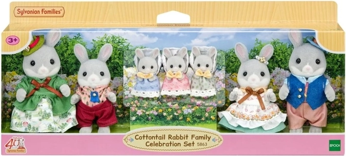 Sylvanian Families wielopokoleniowa rodzina królików