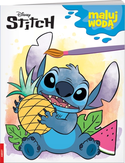 Disney Stitch maluj wodą – wodne malowanki dla dzieci