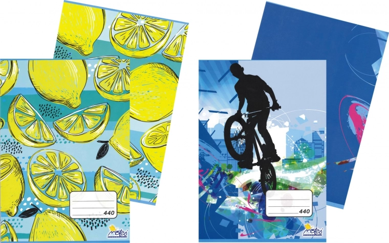 Zeszyt szkolny A4 czysty 40 kartek (mix)