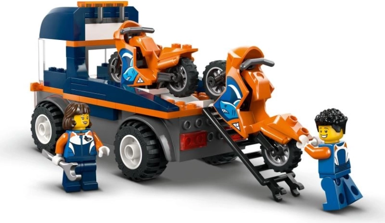 Funkcyjna rampa i transport motocykli