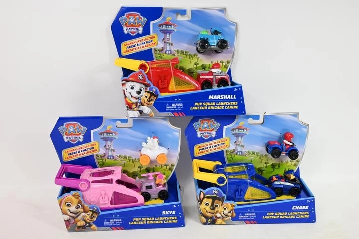 Spin Master Psi Patrol mini pojazd z wyrzutnią