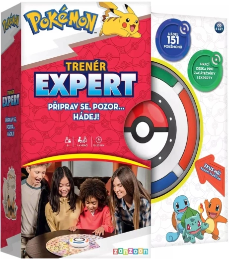 Pokémon trener ekspert – elektroniczna gra quizowa z dźwiękiem