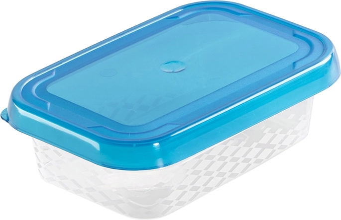 Blue Box prostokątny pojemnik na żywność 0,1 l niebieski