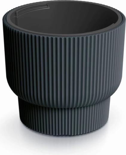 Donica z wkładem MILLY 39,5 cm antracyt