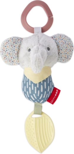 Zawieszana zabawka z gryzakiem Skip Hop Bandana Buddies – słoń