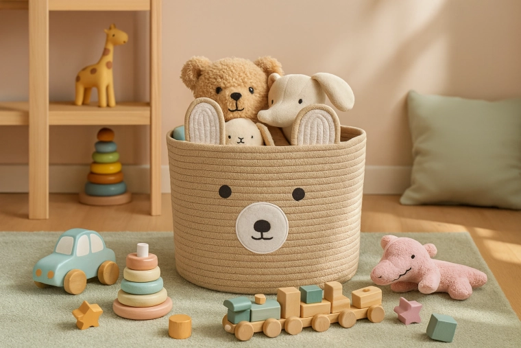 Praktyczna organizacja zabawek i akcesoriów