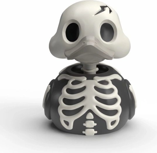 Szkieletowy halloweenowy design z wyrazistymi detalami