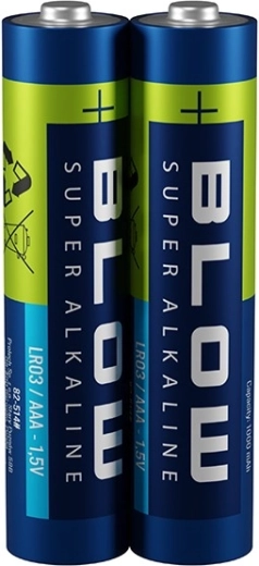 BLOW super alkaliczne baterie AAA (LR3) - 2 szt.