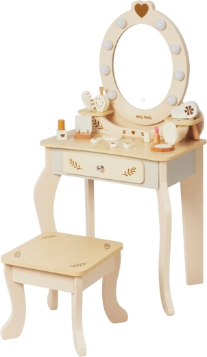 Dziecięca toaletka Elly Natural Milly Mally