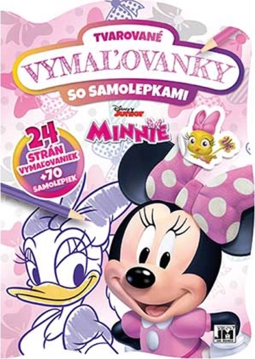 Kolorowanka kształtowa Minnie