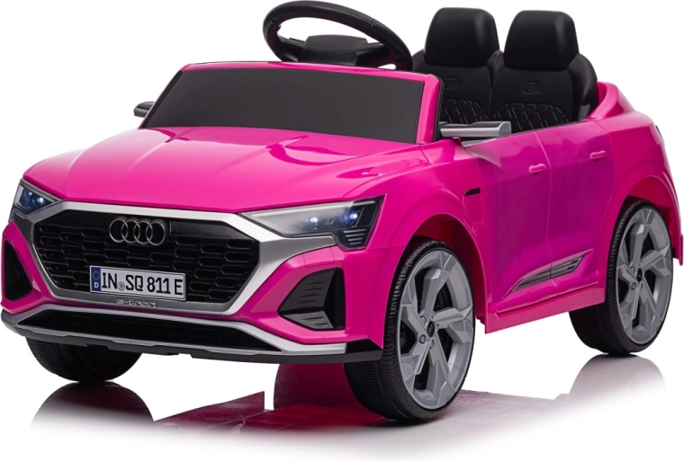 Różowy elektryczny samochodzik dla dzieci Audi SQ8