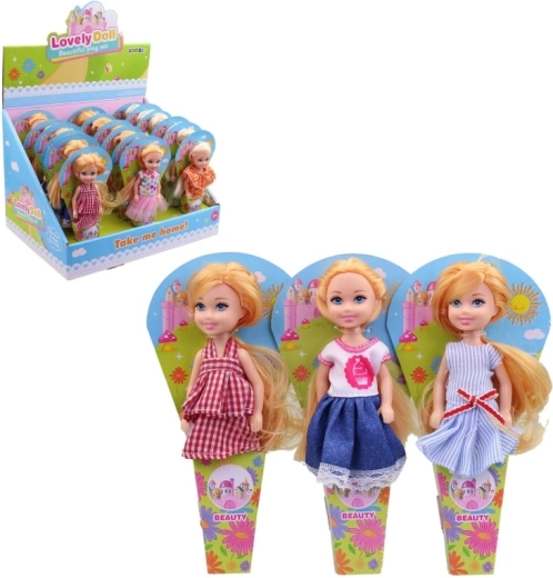 Laleczka 12,5 cm w display boxie – 18 sztuk
