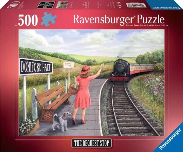Puzzle Ravensburger „Przystanek na żądanie” 500 elementów