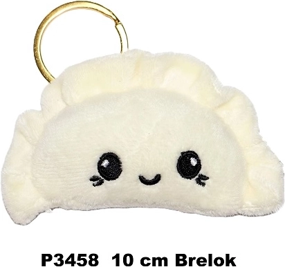 Breloczek pieróg kremowy 10 cm