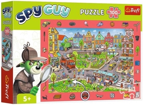 Puzzle obserwacyjne SPY GUY – Miasto, 100 elementów