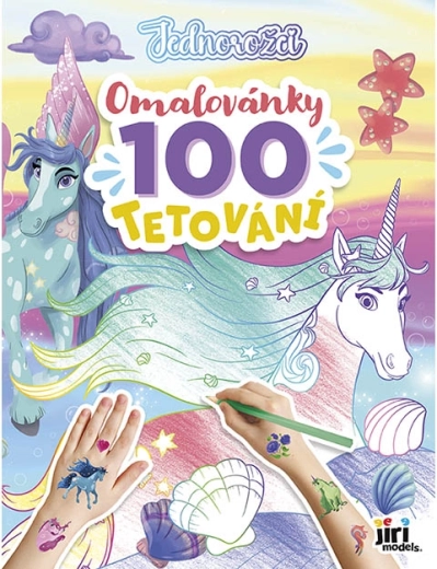 Kolorowanki i 100 tatuaży jednorożców
