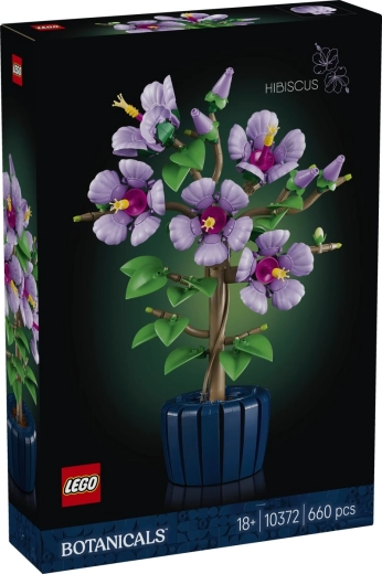 LEGO Botanicals Hibiskus 10372 – zestaw konstrukcyjny dla dorosłych