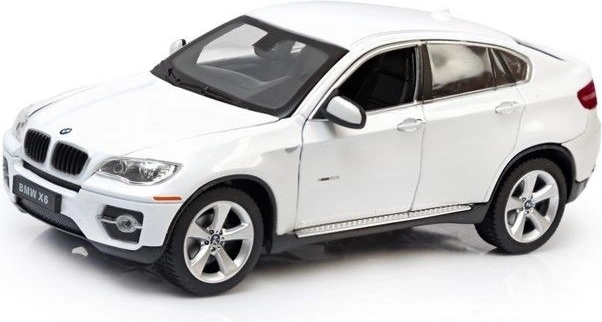 Rastar BMW X6 model auta 1:24 biały - 1 sztuka