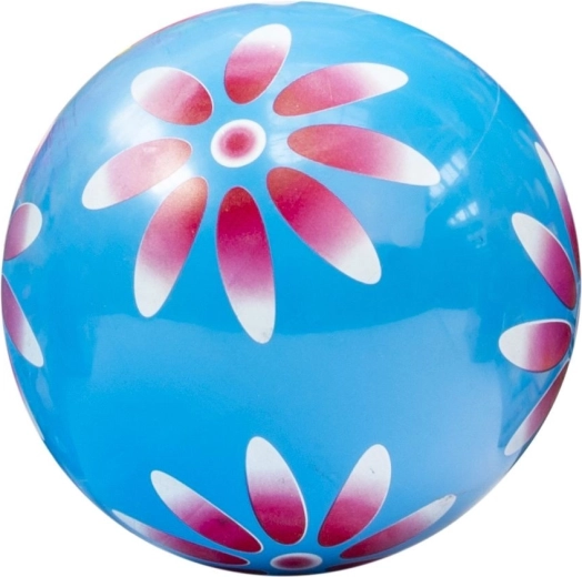 Piłka z kwiatowym wzorem 23 cm – 1 sztuka