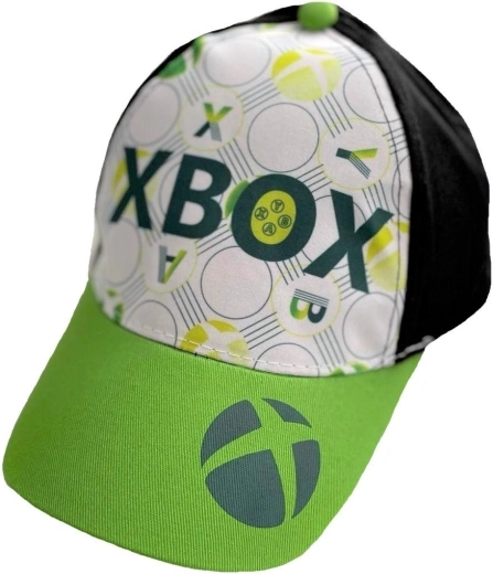 Czapka z daszkiem Xbox biało-czarna – Biało-czarna