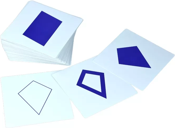 Karty do komody geometrycznej Montessori Moyo Montessori