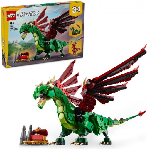 LEGO Creator 3 w 1 średniowieczny smok